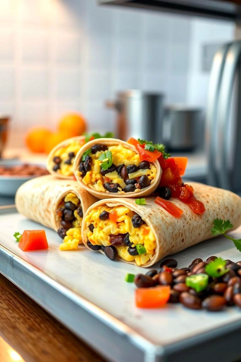 Breakfast Burrito Bar - 24 Breakfast Bar Ideas