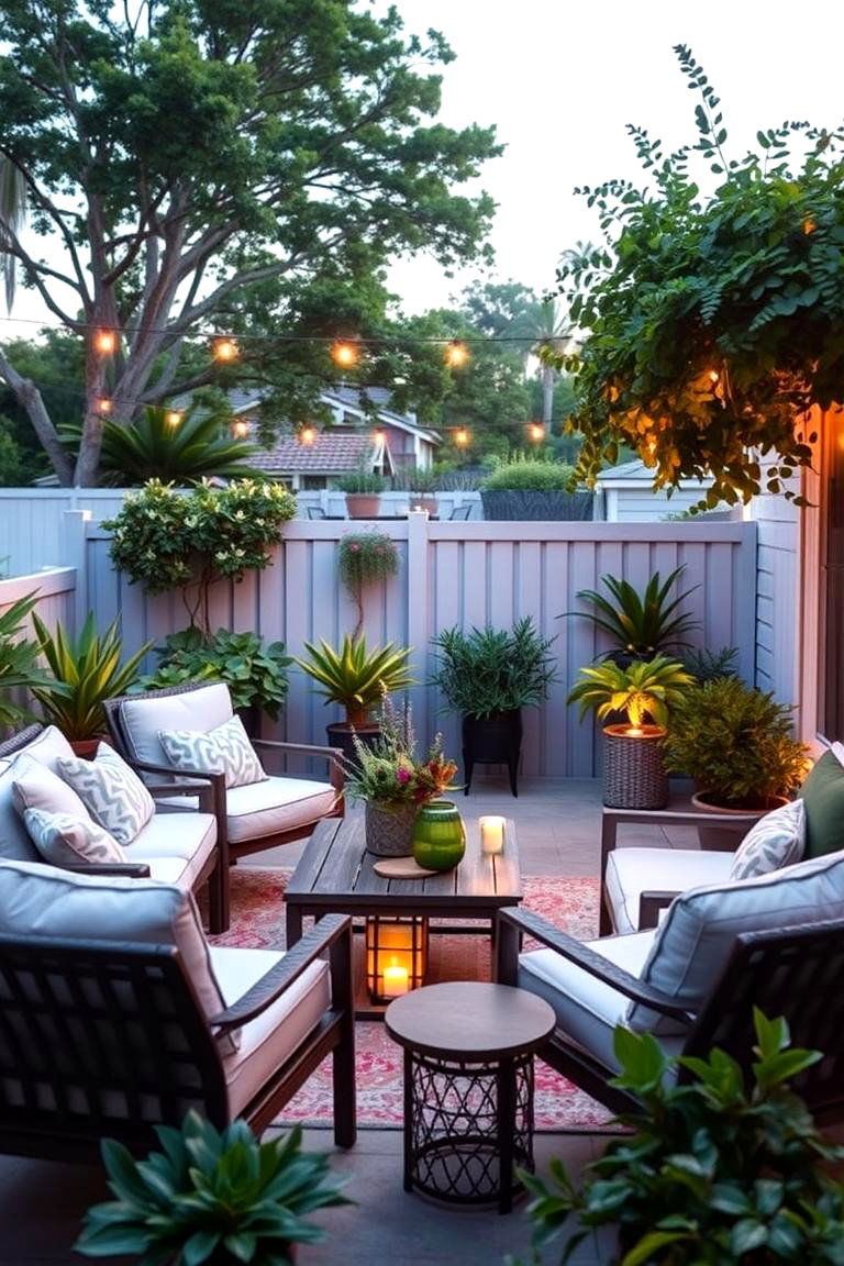 Breezy Patio Retreat - 24 Coastal Garden Ideas
