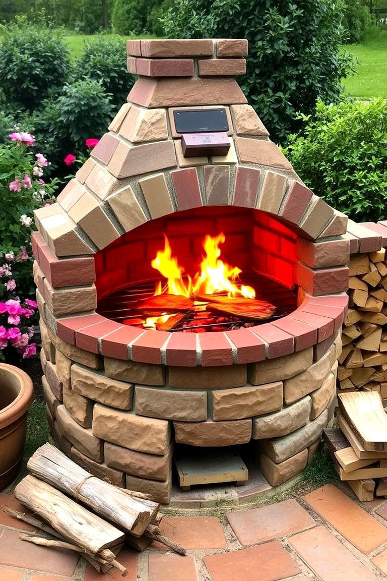 Brick BBQ Pit for a Rustic Touch - 24 Bbq Pit Ideas
