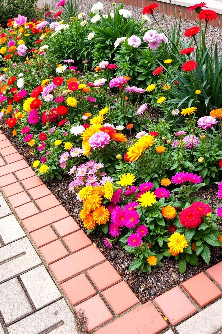 Brick Edging - 24 Low Maintenance Garden Border Ideas