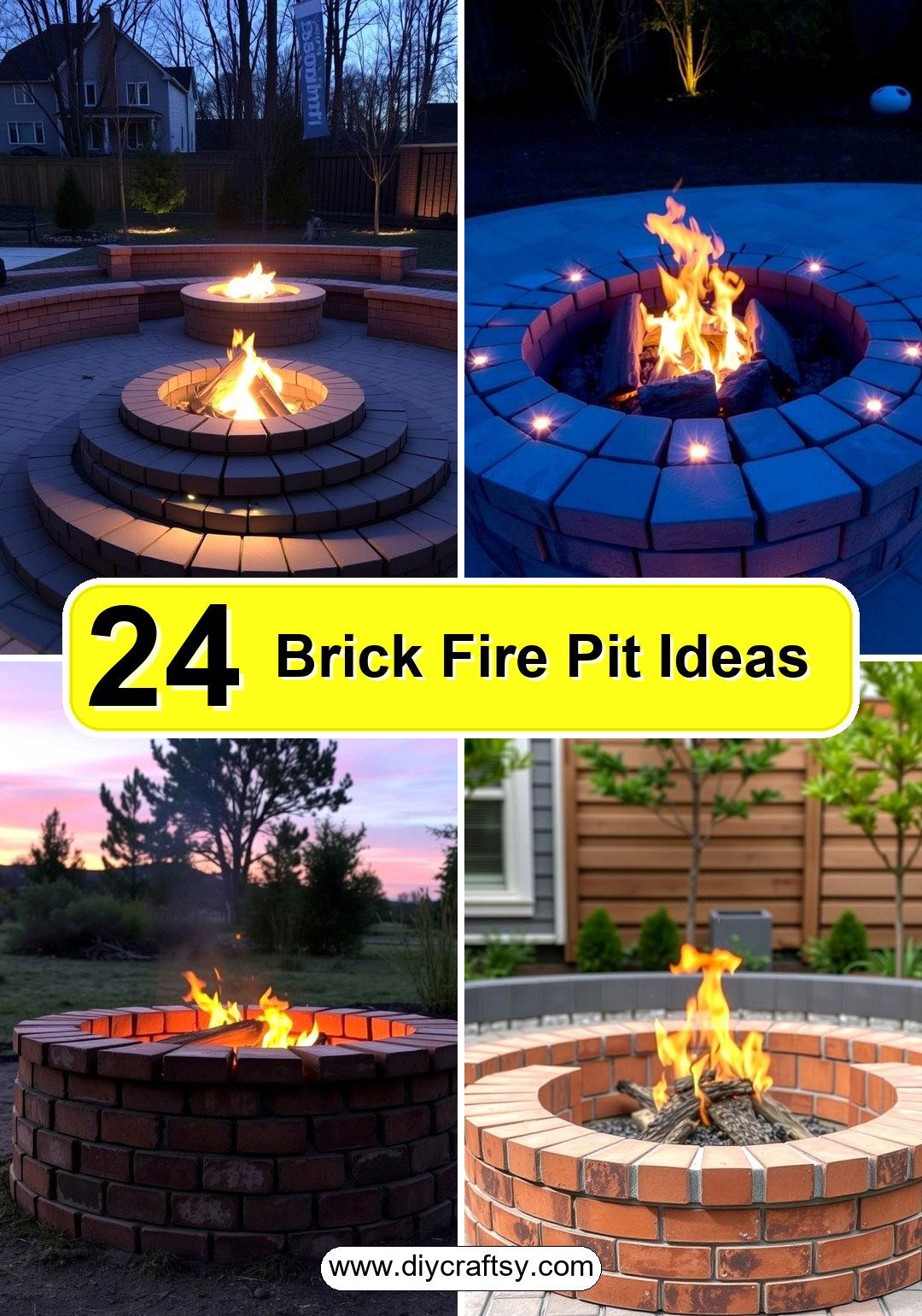 Brick Fire Pit Ideas