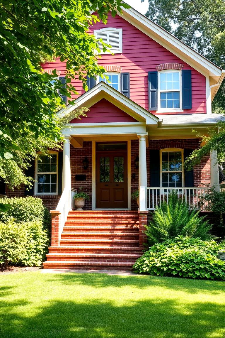 Brick Siding - 24 Exterior House Siding Ideas