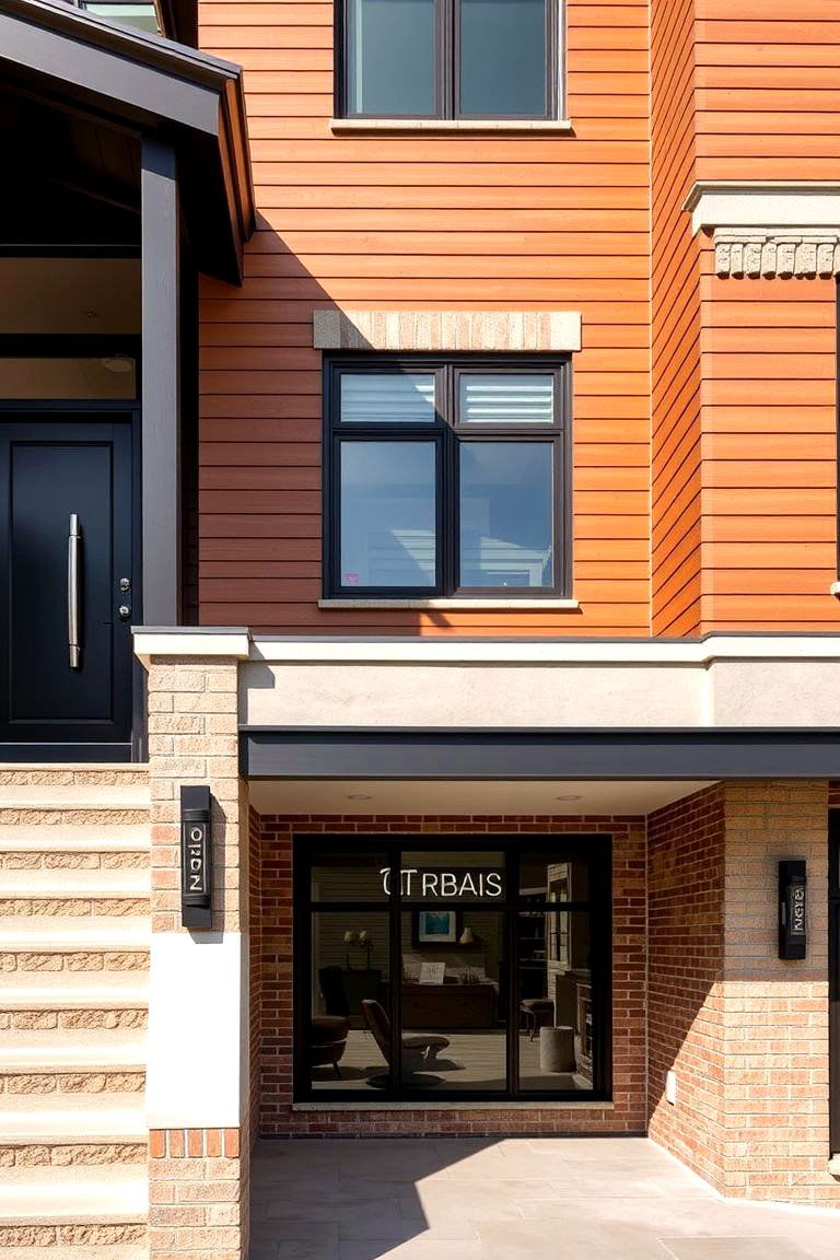 Brick Veneer Siding - 24 Modern Siding Ideas for a Contemporary Home