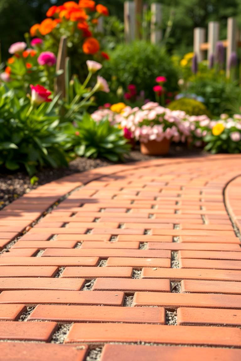Brick Walkway Charm - 24 walkway ideas