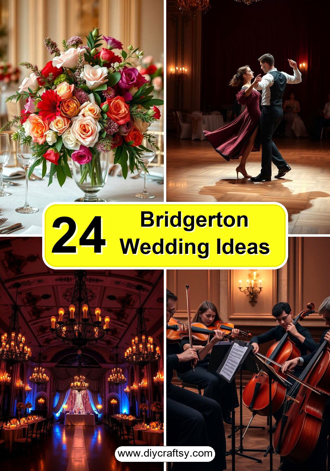 Bridgerton Wedding Ideas