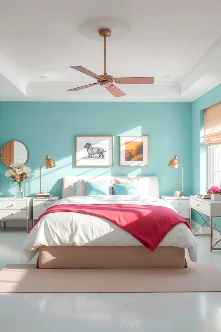 Bright Magnolia Elegance - 24 Magnolia Bedroom Ideas