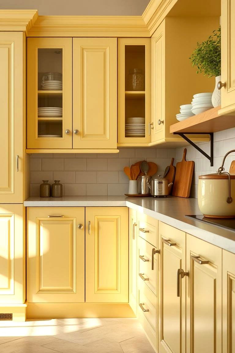 Bright Pastel Perfection - 24 Pale Yellow Kitchen Ideas