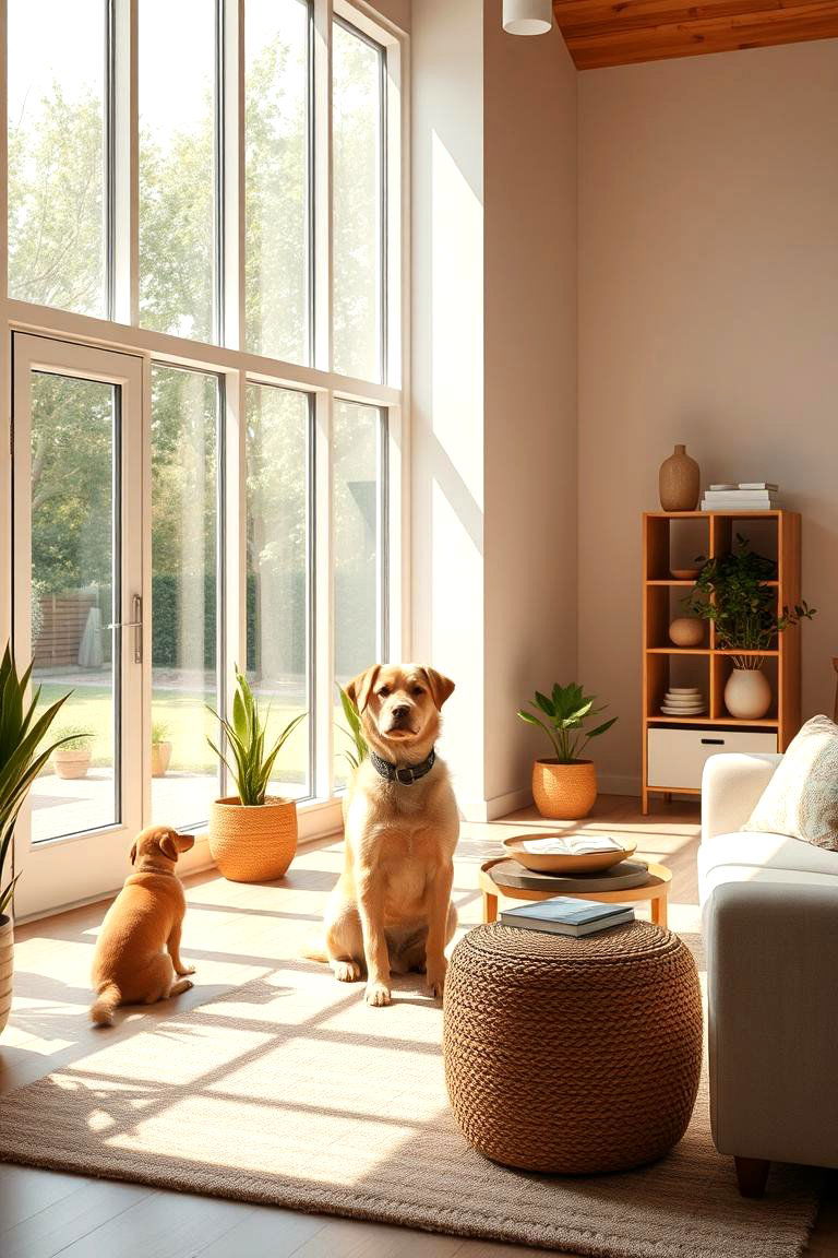 Bright and Airy Canine Space - 24 Dog Room Ideas