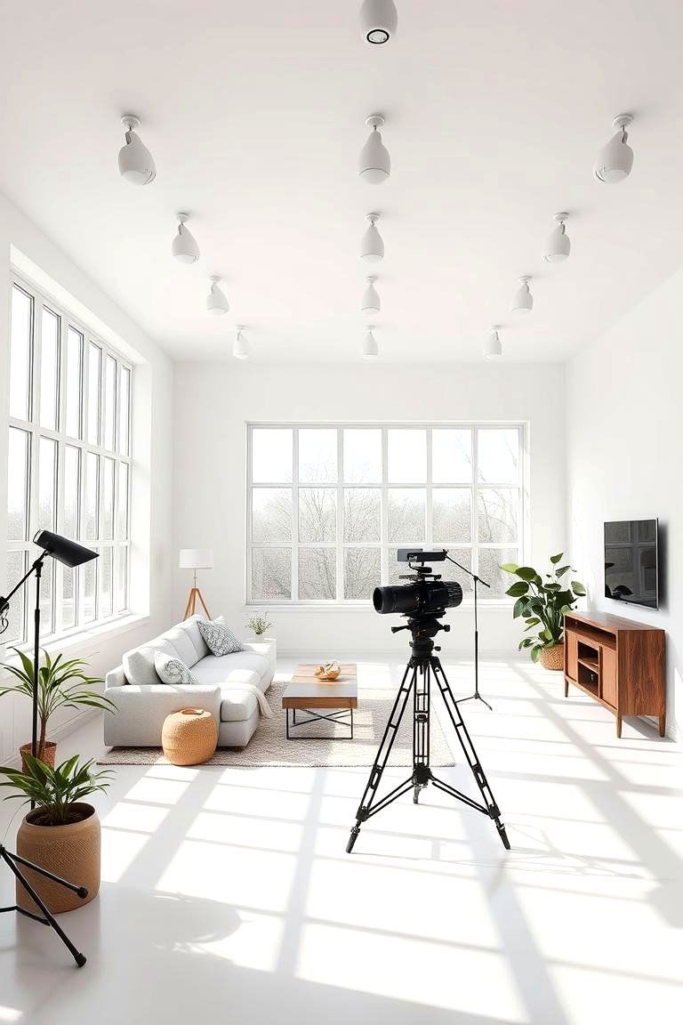 Bright and Airy Filming Space - 24 Content Creator Room Ideas