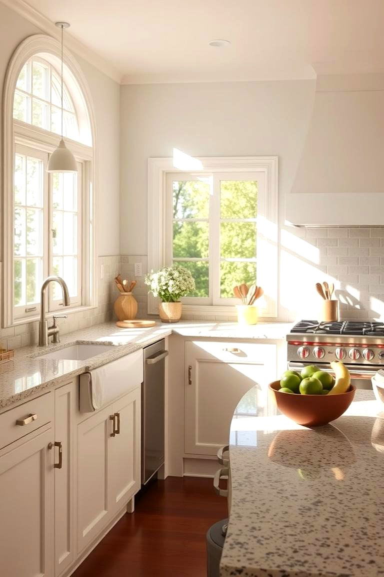 Brightening Interior Ambiance - 24 Terrazzo Kitchen Countertops