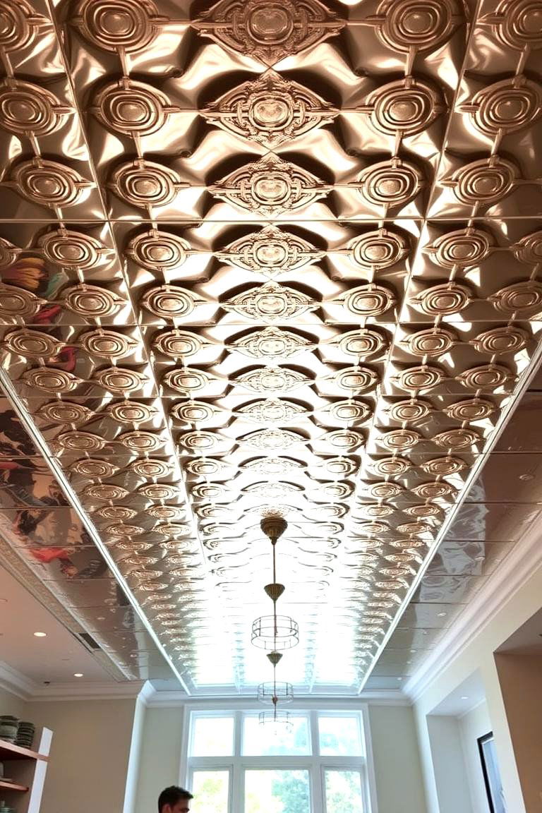 Brightening Tin Ceiling Installations - 24 Tin Ceiling
