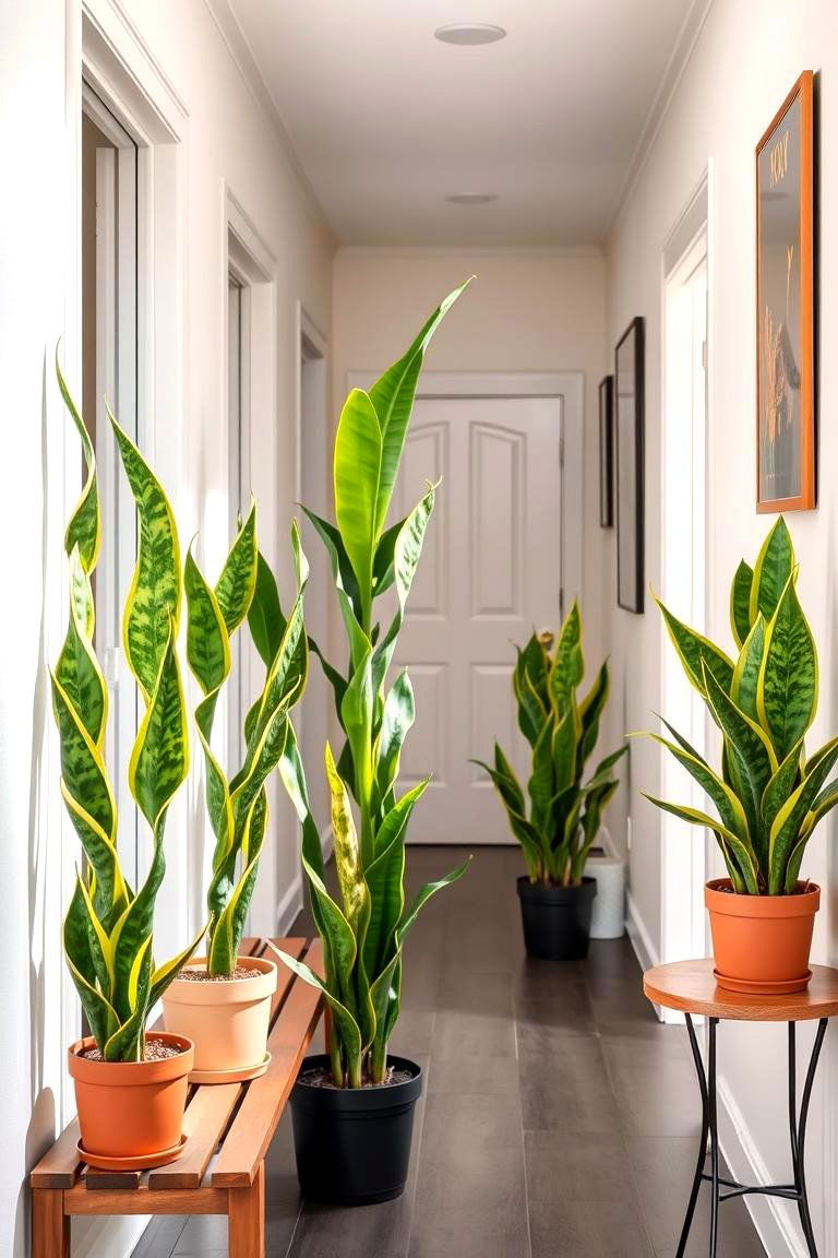 Bring Life Indoors with Indoor Plants - 24 Hallway Decor Ideas