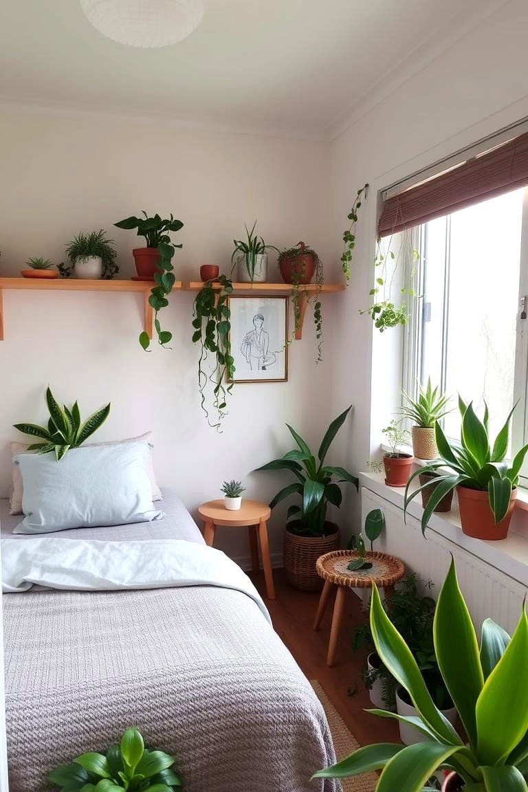Bring Nature Inside - 24 small guest room ideas