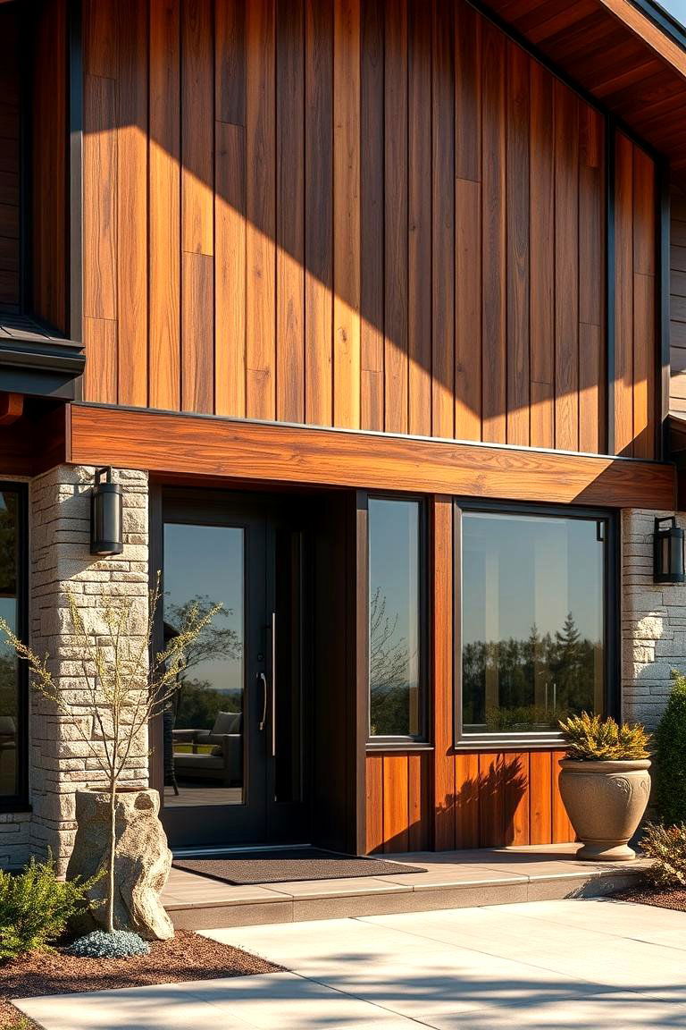 Bronzed Oak Brown - 24 Brown Exterior House Colors