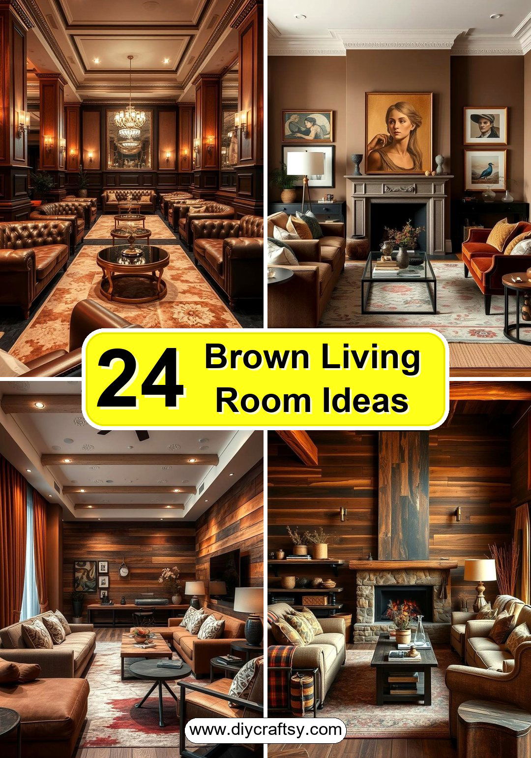 Brown Living Room Ideas