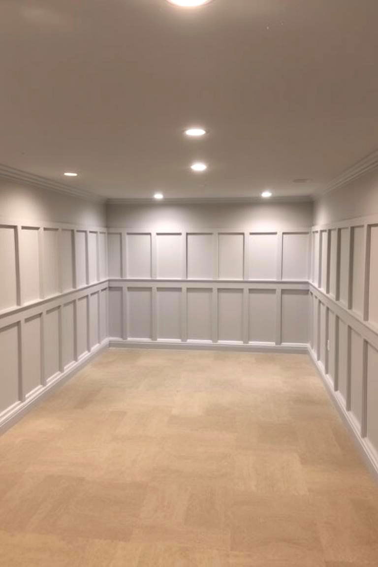 Budget Friendly MDF Wainscoting - 24 Wall Collage Ideas