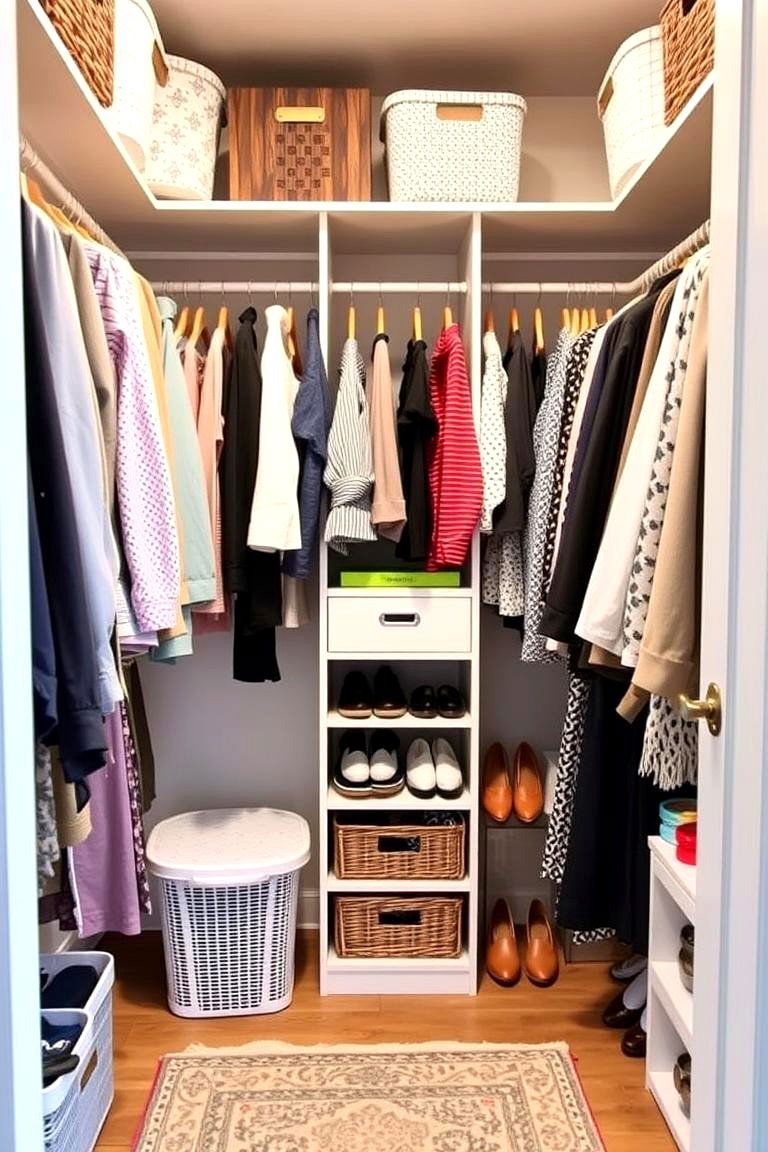 Budget Friendly Makeovers - 24 Walk in Closet Ideas