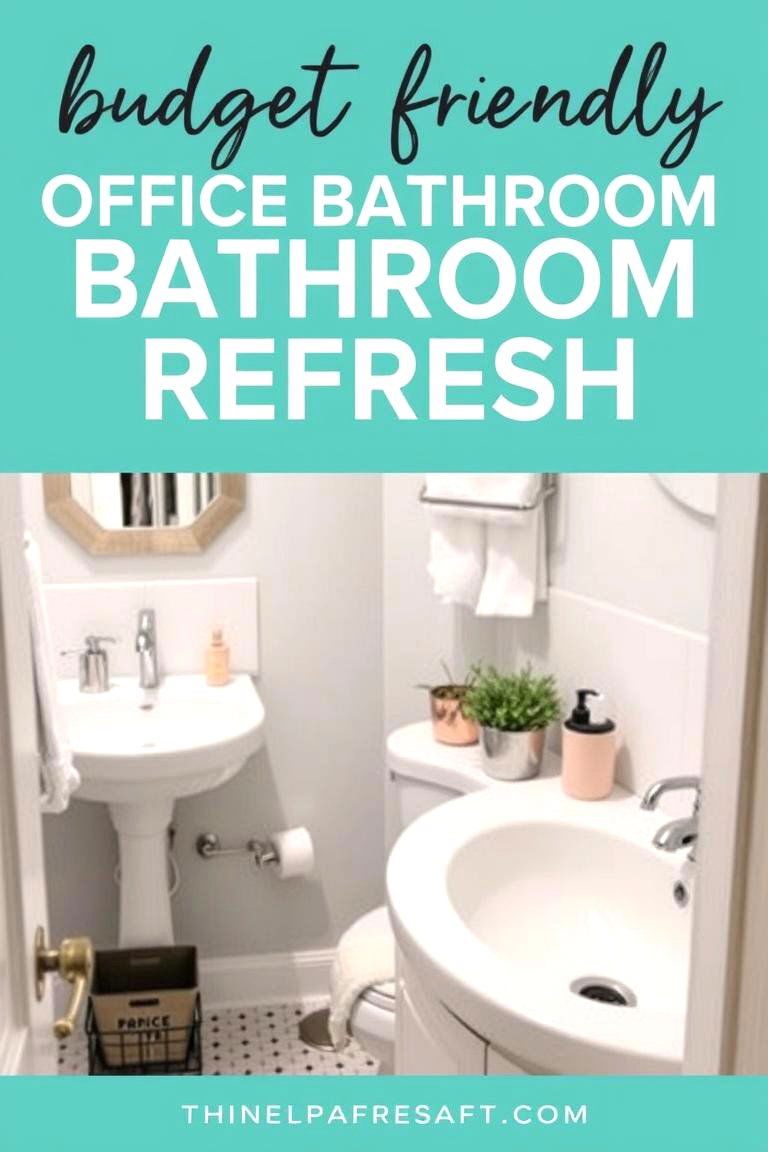 Budget Friendly Refresh Ideas - 24 Office Bathroom Ideas