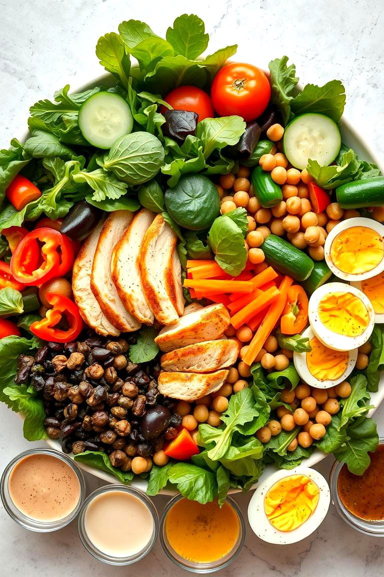 Build Your Own Salad Oasis - 24 Wedding Buffet Ideas