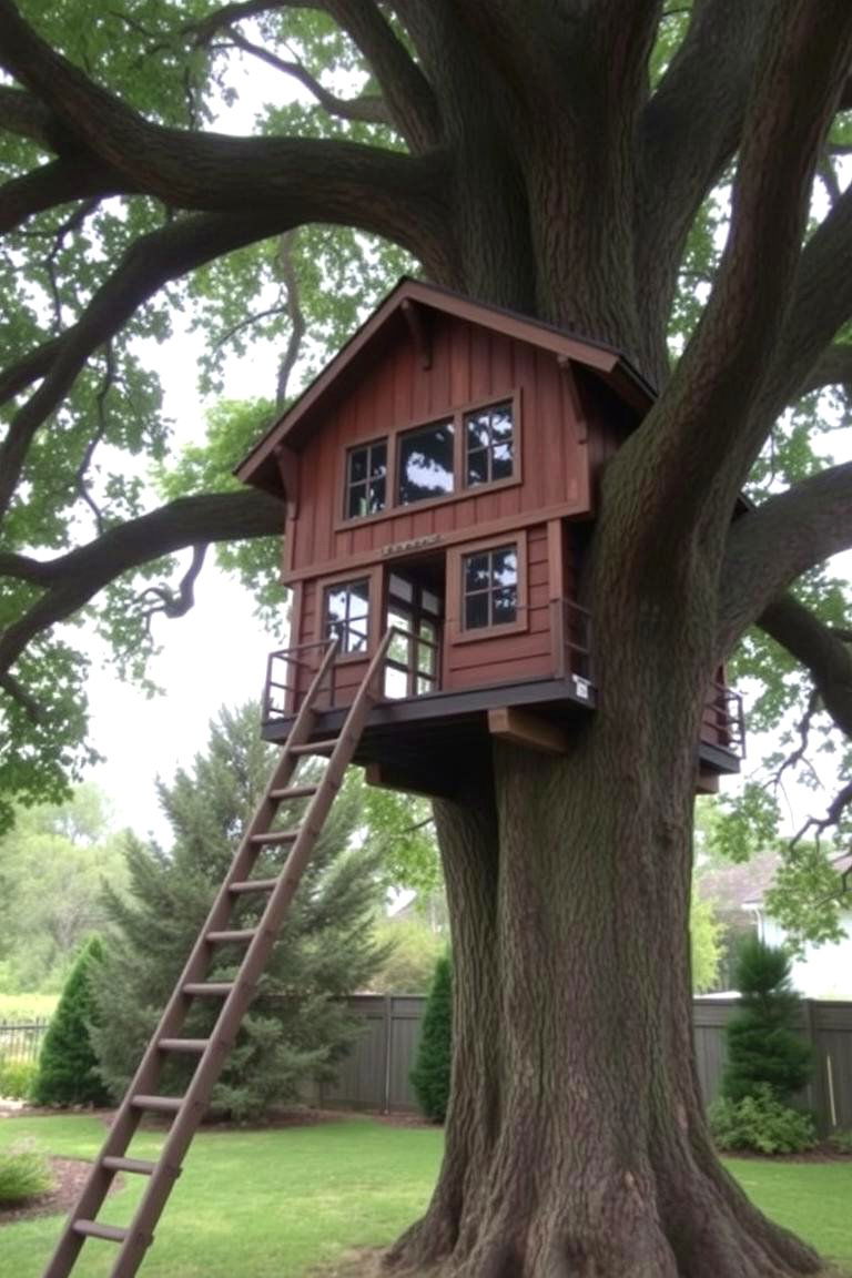 Build a Treehouse for the Kids - 24 Florida Backyard Ideas