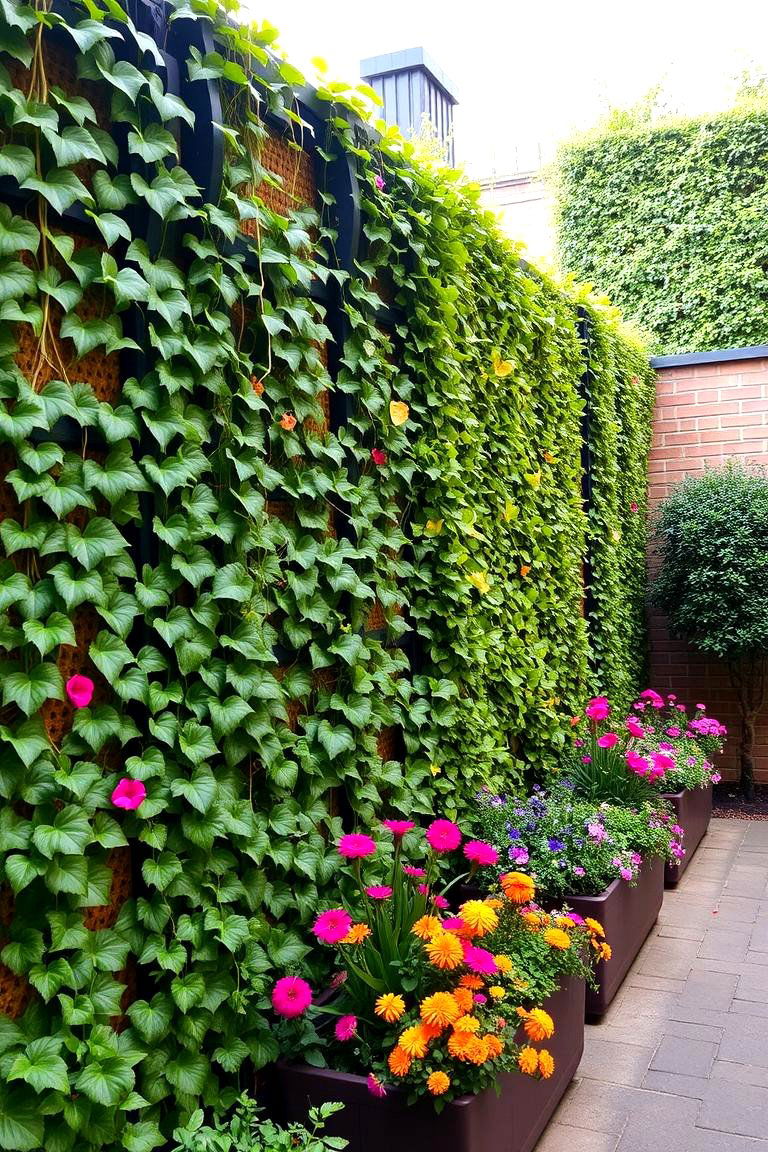 Build a Vertical Garden - 24 Courtyard Ideas