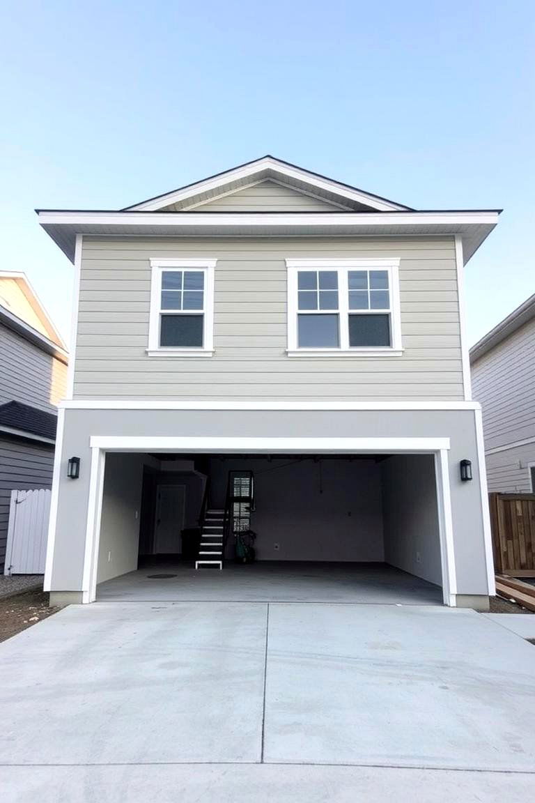 Building a Garage with an Attached Living Space - 24 home addition ideas