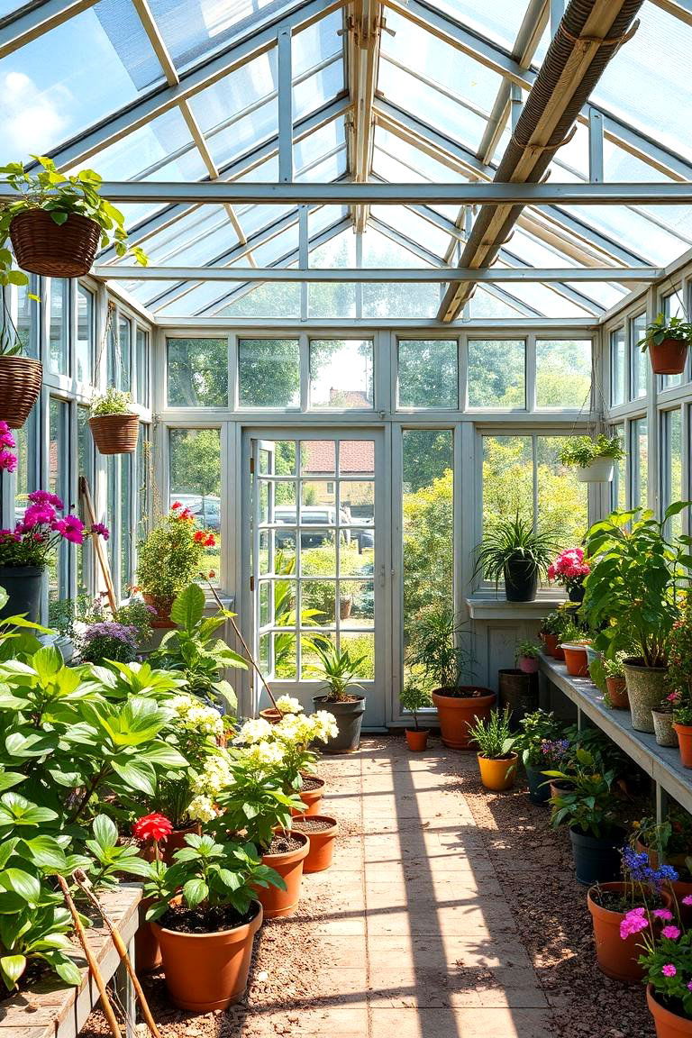 Building a Greenhouse or Conservatory - 24 home addition ideas