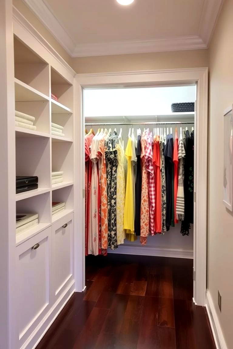 Built In Alcove Closet - 24 Open Closet Ideas