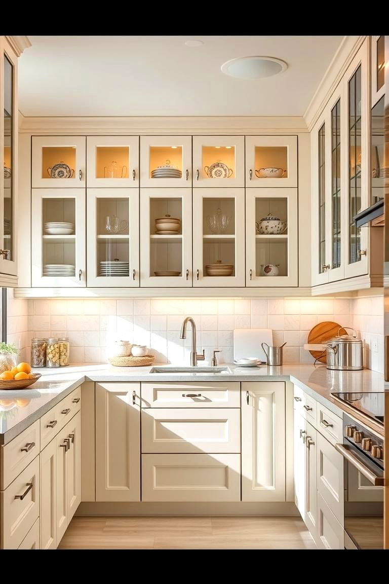 Built In Appliances - 24 Floor to Ceiling Kitchen Cabinets
