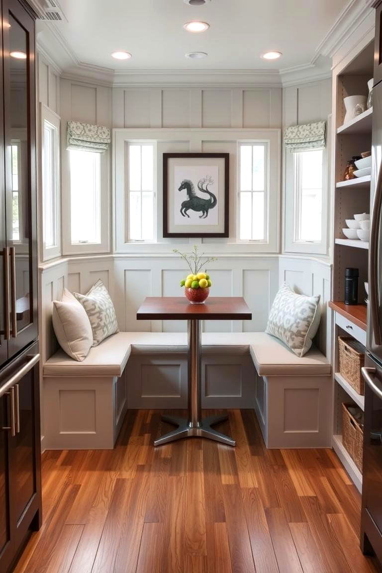 Built In Bench Seating - 24 Eat in Kitchen Ideas