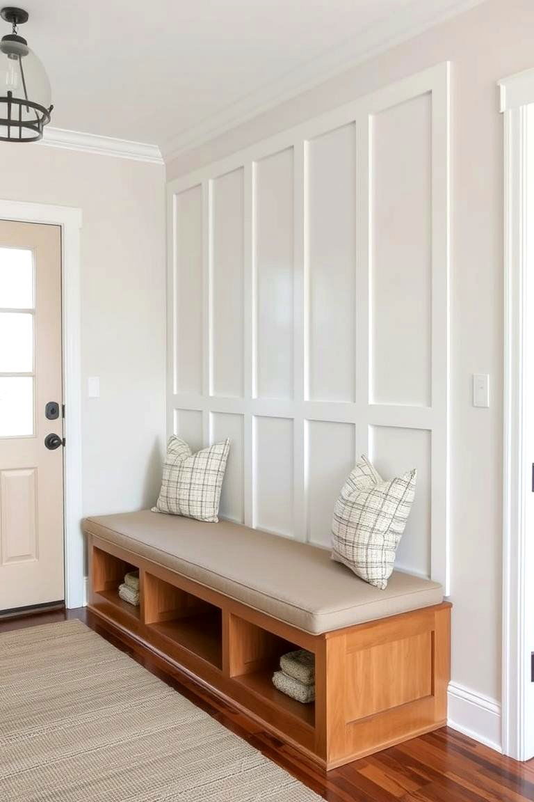 Built In Bench - 24 Exterior Color Palettes for Small Homes