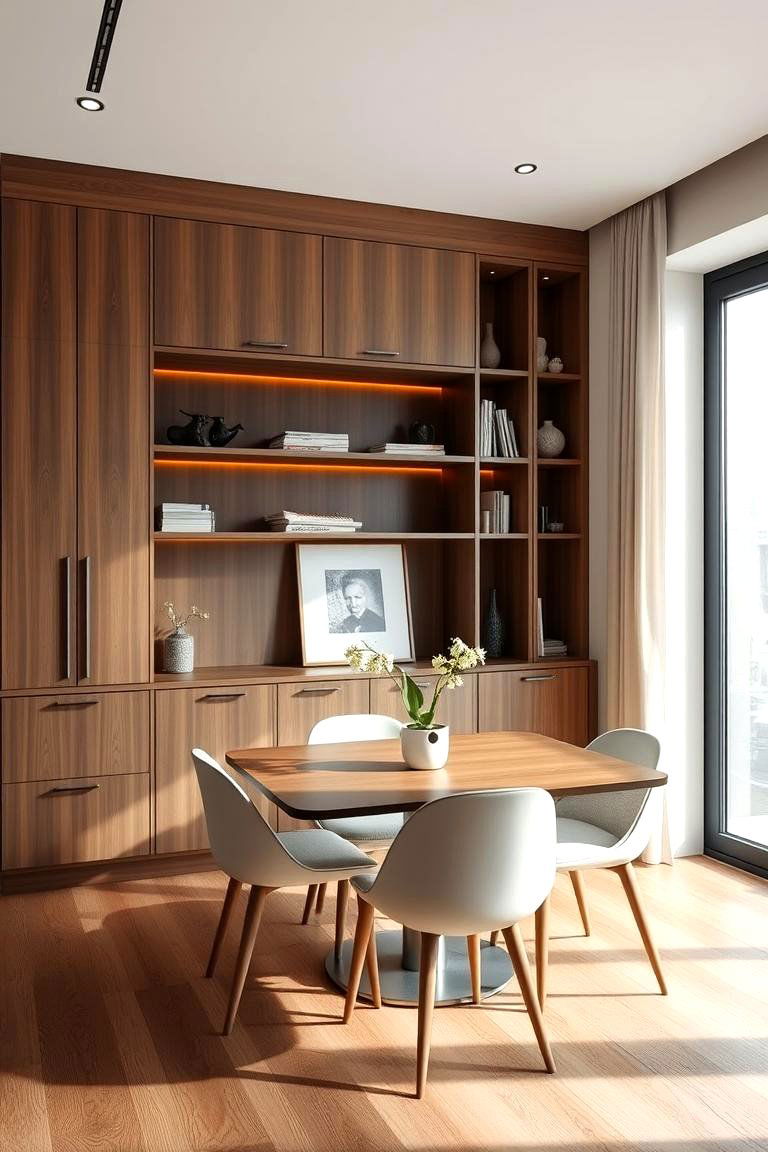 Built In Cabinets for Dining Room - 24 Dining Room Storage Ideas