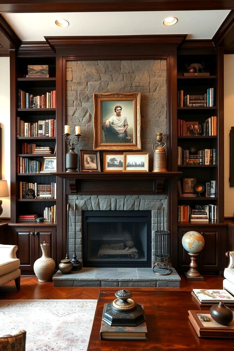 Built In Shelves for Seamless Integration - 24 Living Room Shelf Ideas