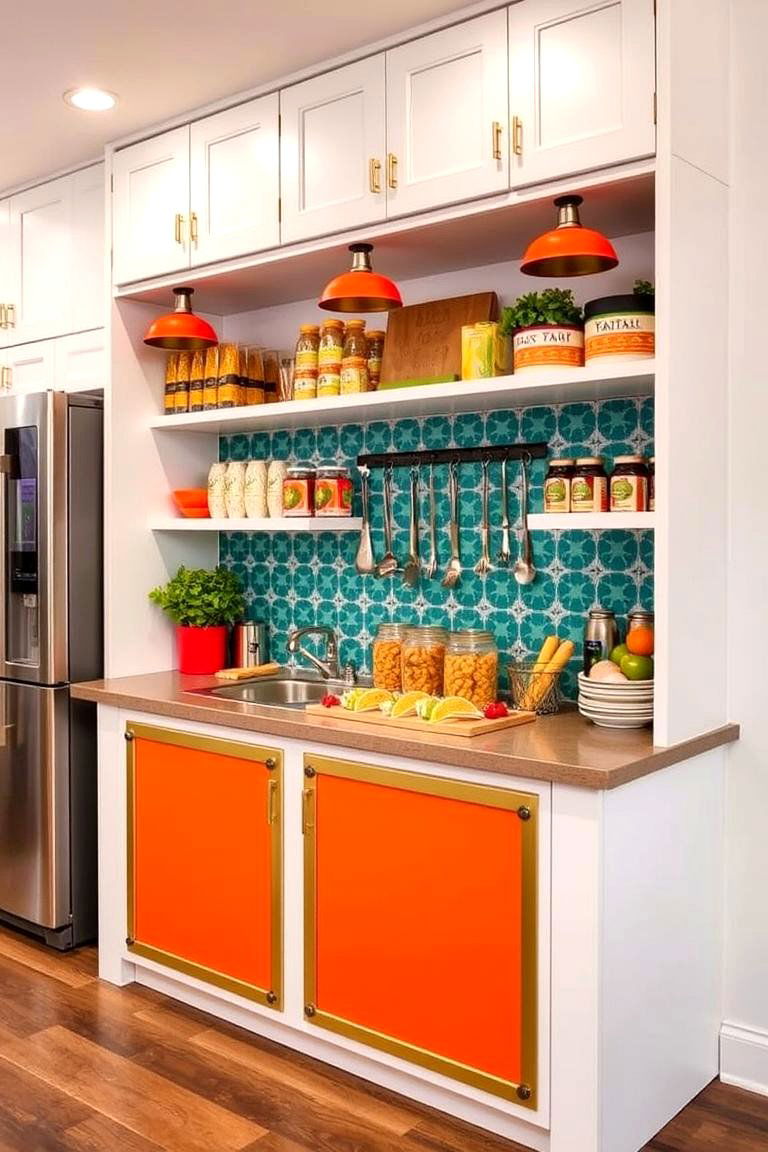 Built In Tacos Station - 24 Mexican Outdoor Kitchen Ideas