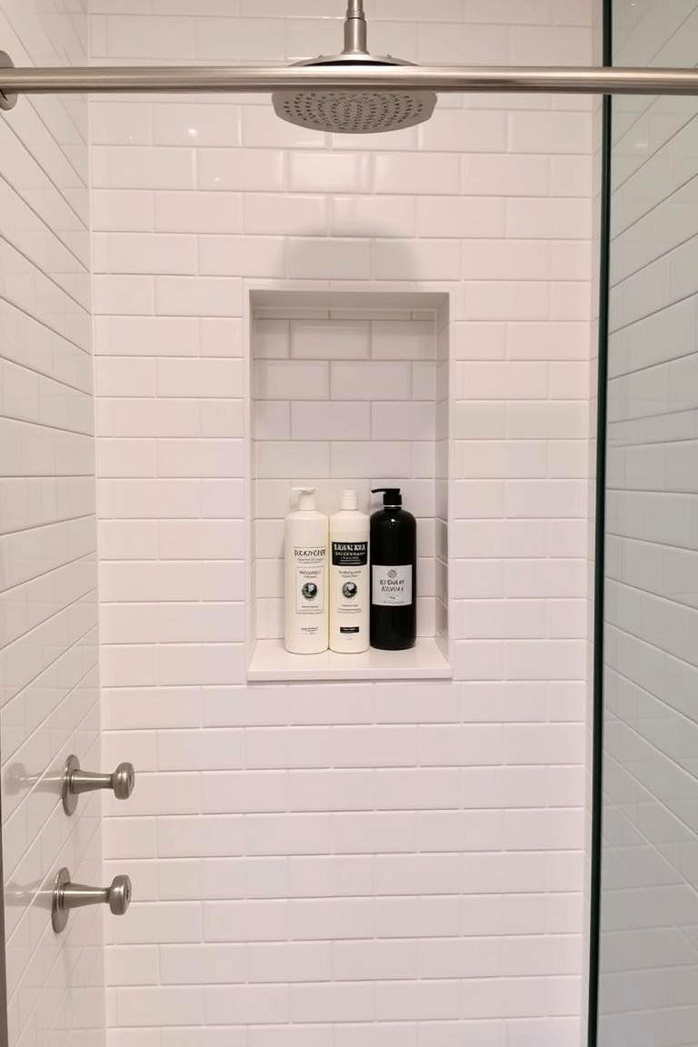 Built in Niches and Shelves - 24 Shower Surround Ideas