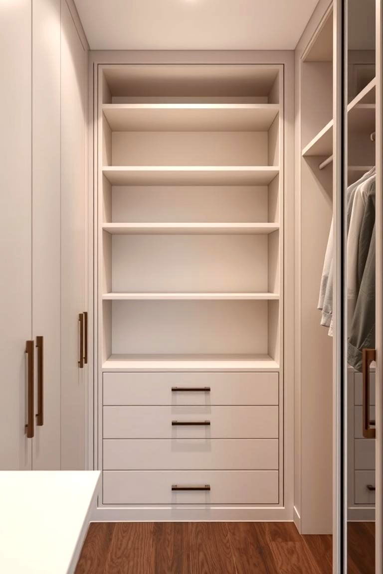 Built in Shelving - 24 Closet Shelving Ideas