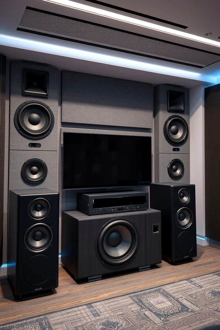 Built in Sound System Setup - 24 Boys Gaming Bedroom Ideas