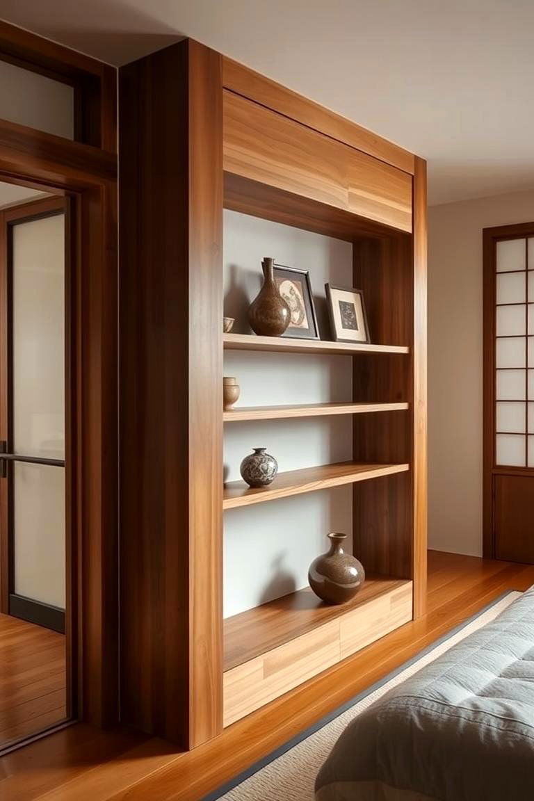 Built in Storage - 24 Japanese Interior Design Ideas