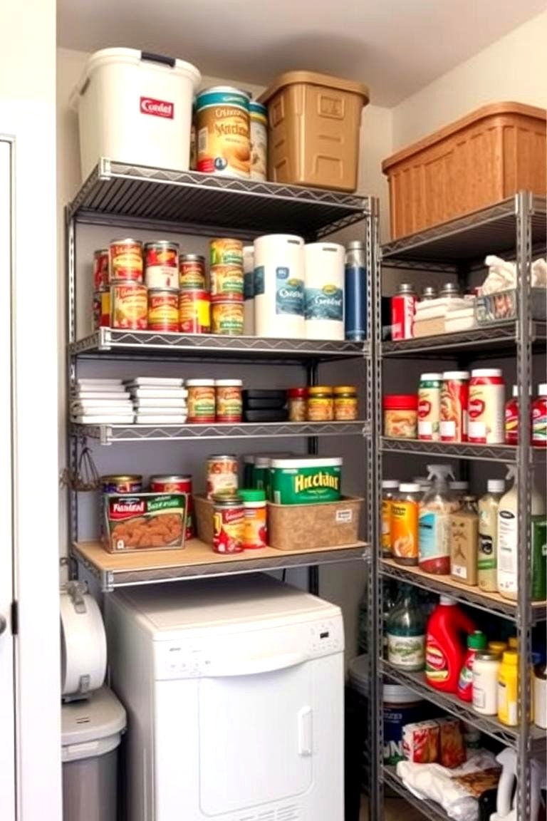Bulk Storage for Pantry Items - 24 Utility Room Ideas