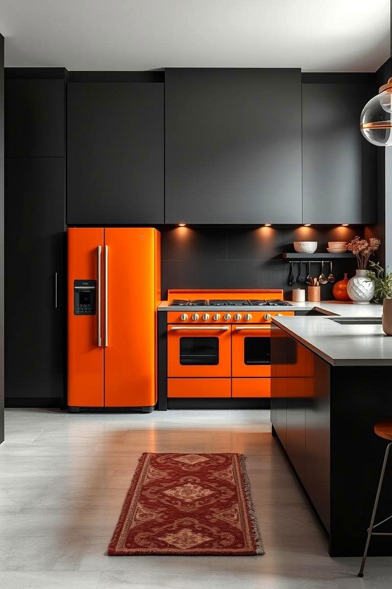 Burnt Orange Appliances - 24 Burnt Orange Kitchen Ideas