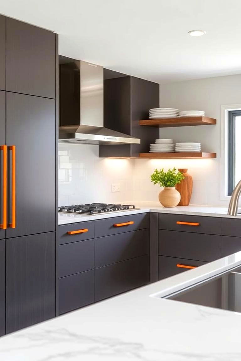 Burnt Orange Cabinet Hardware - 24 Burnt Orange Kitchen Ideas