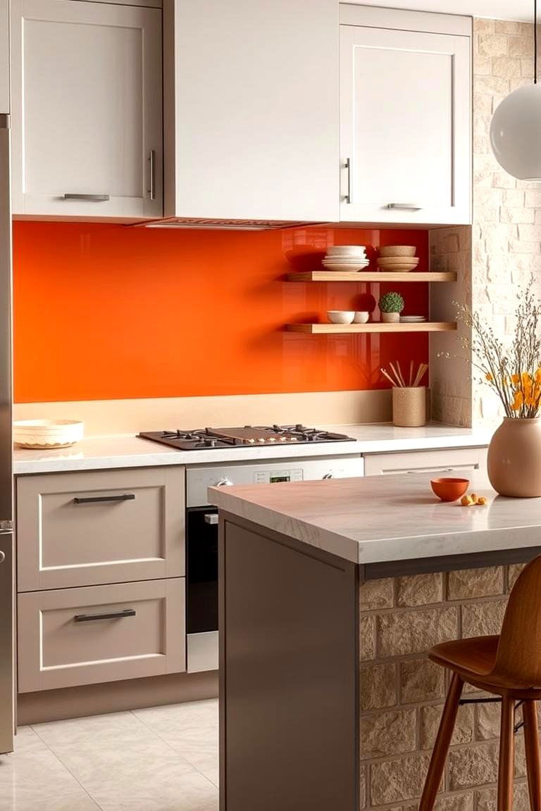 Burnt Orange Kitchen Backsplash - 24 Burnt Orange Kitchen Ideas