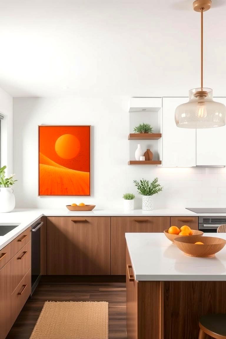 Burnt Orange Wall Art - 24 Burnt Orange Kitchen Ideas