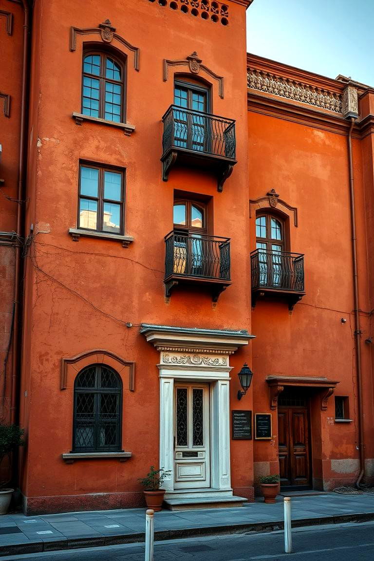 Burnt Sienna Brown - 24 Brown Exterior House Colors