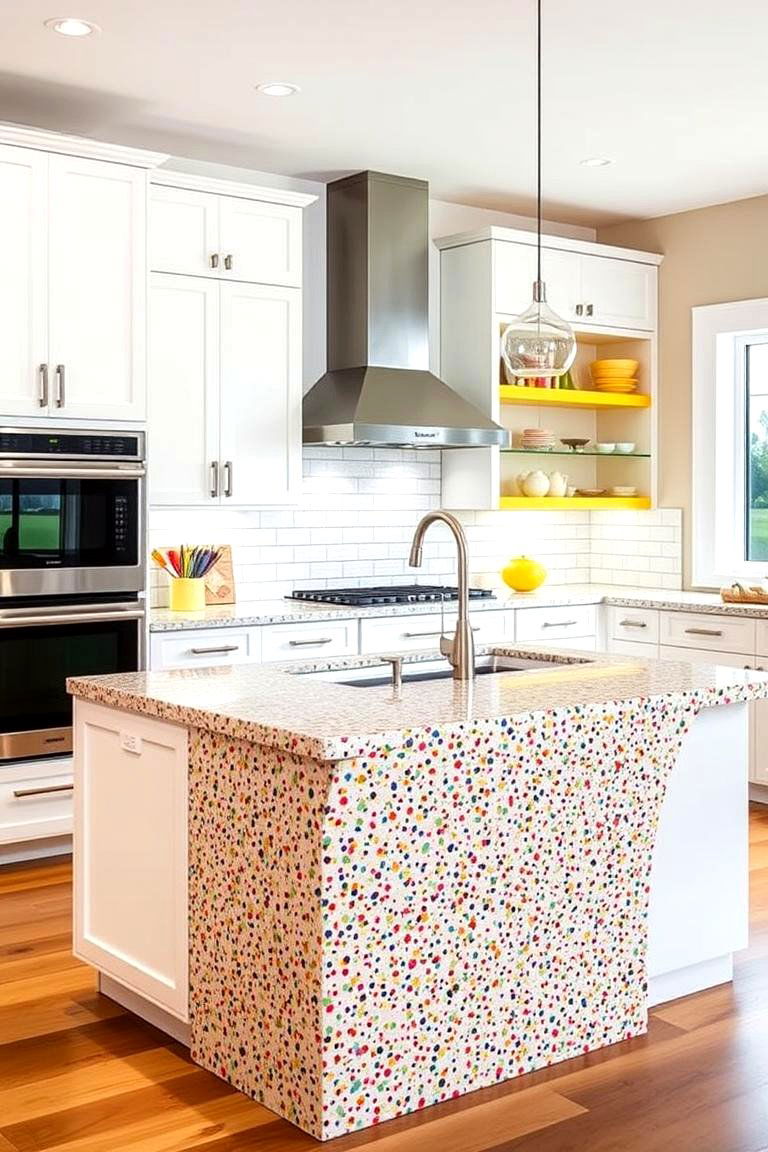 Butcher Block Beauty - 24 Waterfall Kitchen Island Ideas