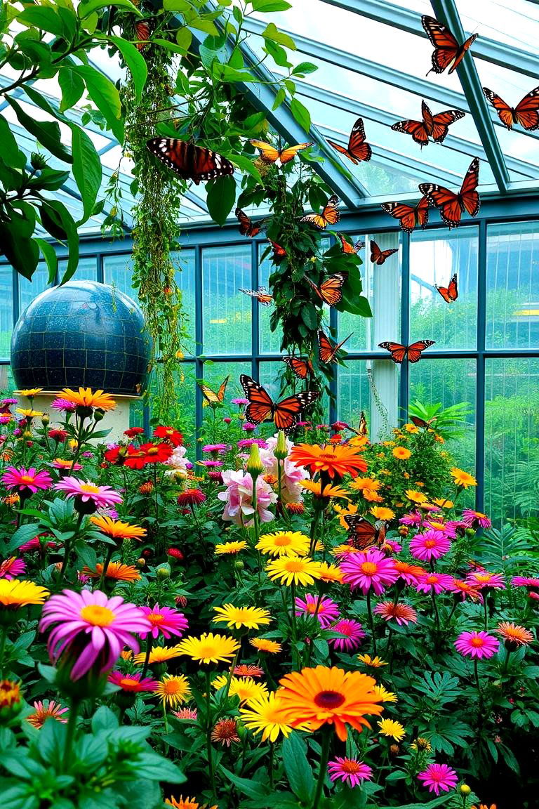 Butterfly Conservatory Greenhouse - 24 Fantasy Greenhouse Ideas