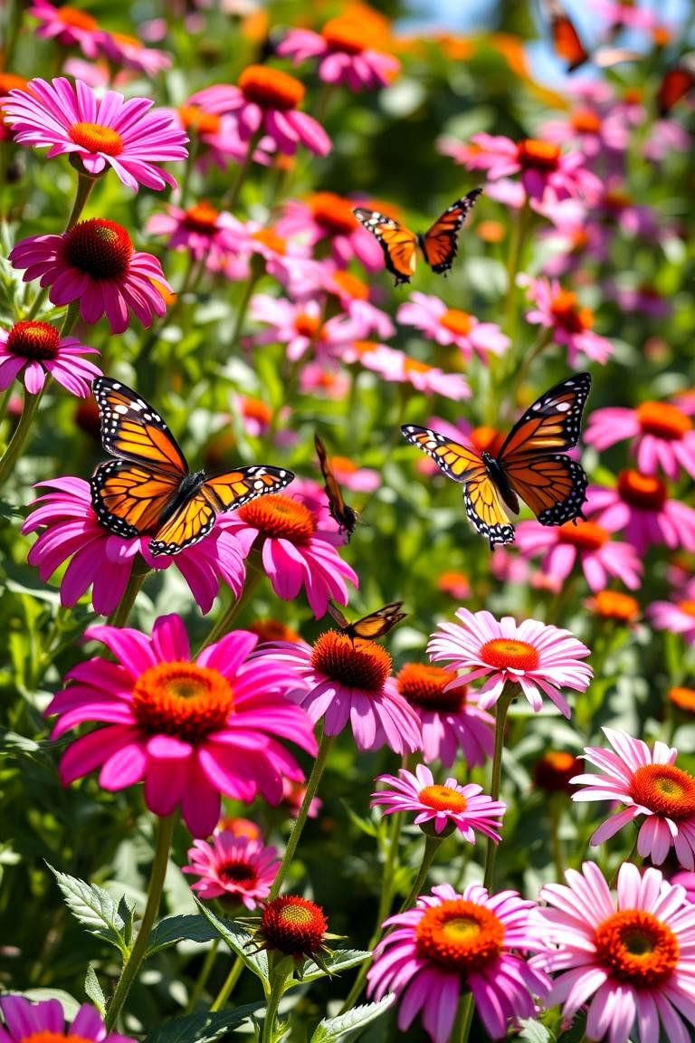 Butterfly Friendly Garden - 24 Tropical Garden Ideas