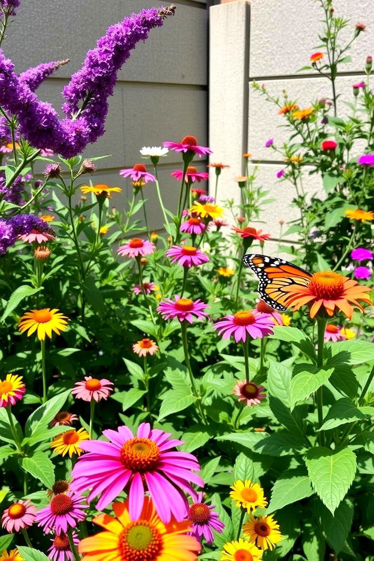 Butterfly Garden Retreat - 24 Small Walled Garden Ideas