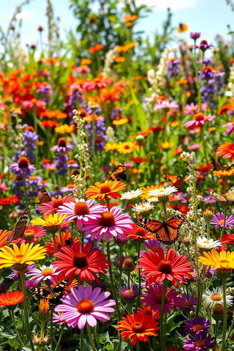 Butterfly Oasis Garden - 24 Wildflower Garden Ideas