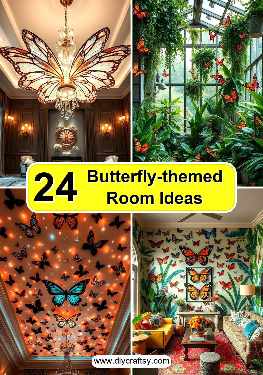 Butterfly-themed Room Ideas